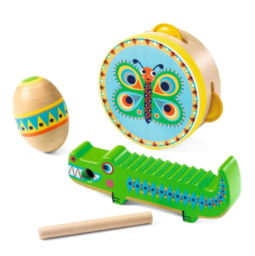 Djeco, Animambo: 3pc Musical Set DJ06031