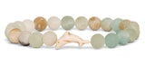 Fahlo, The Odyssey Tracking Bracelet: Dolphin - Sky Stone