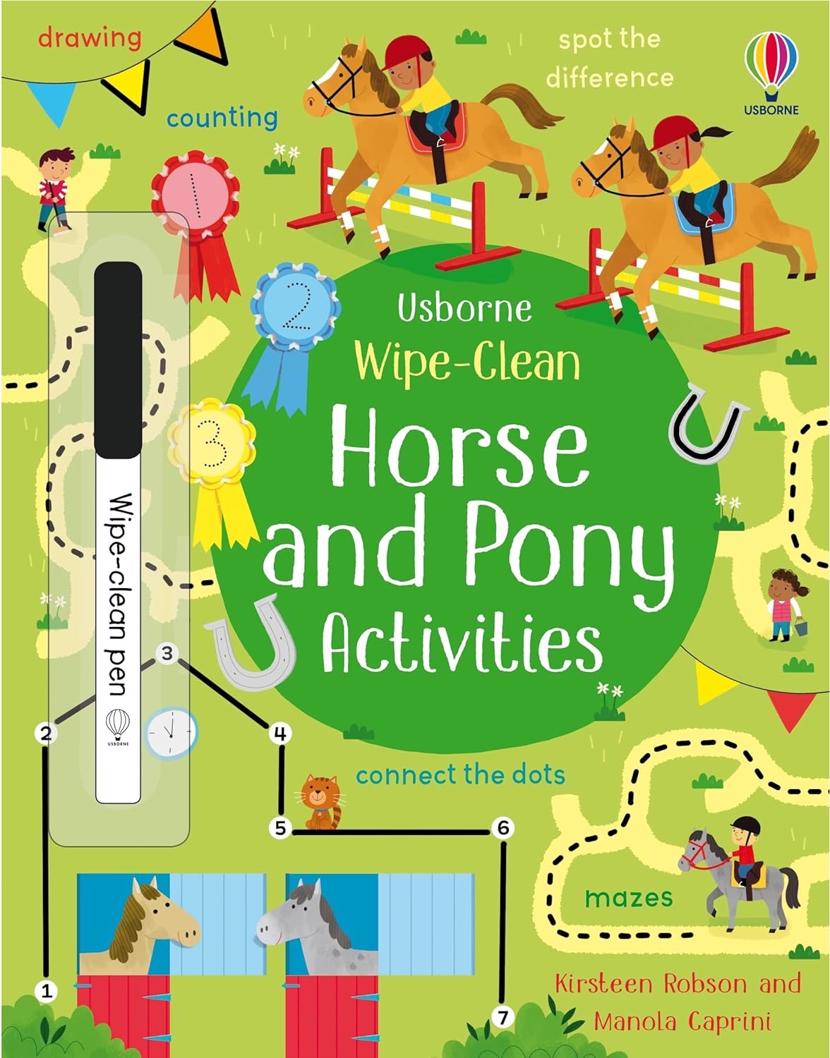 Usborne, Wipe-Clean Horse and Pony Activities