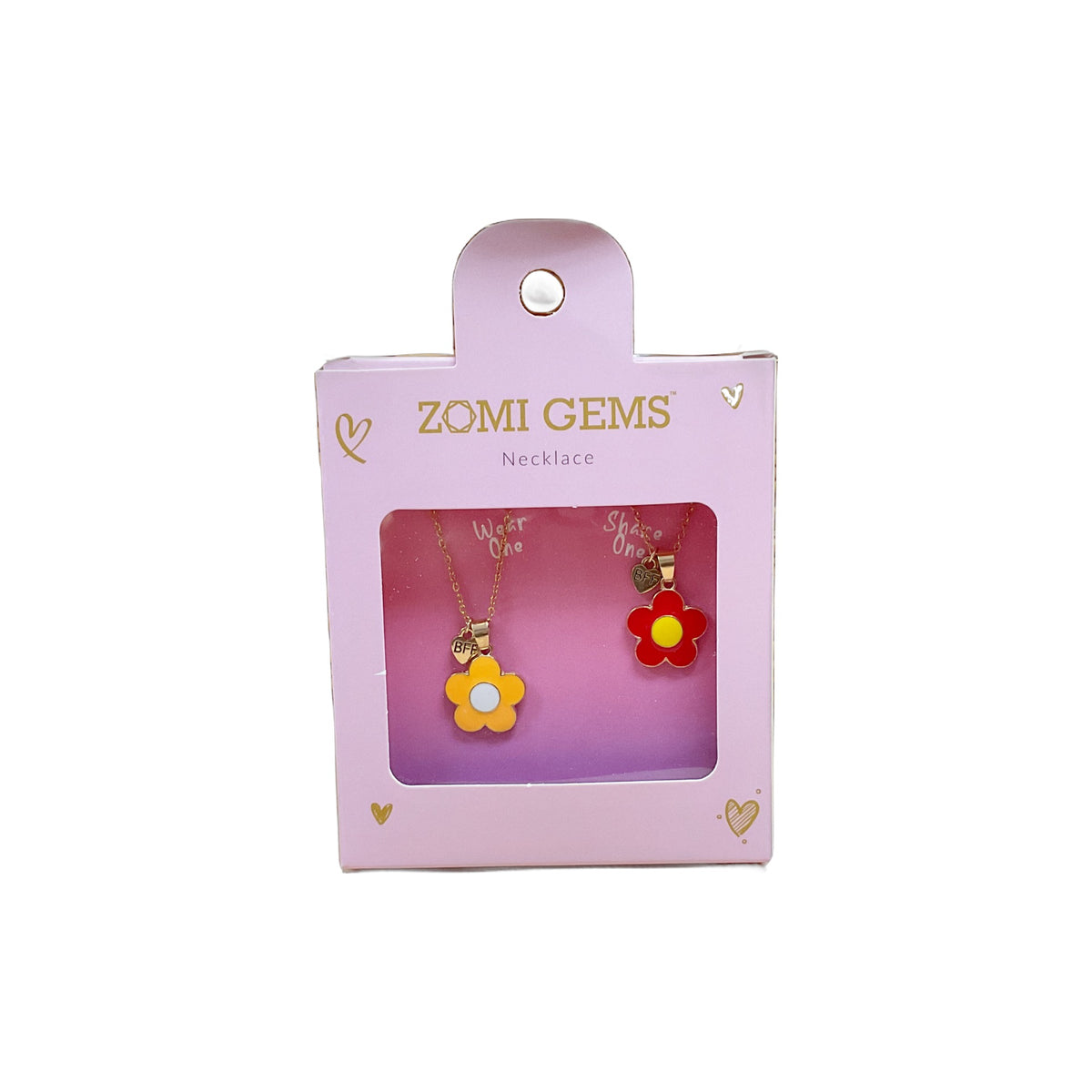 Zomi Gems, Girls Best Friends BFF Necklace: Daisy