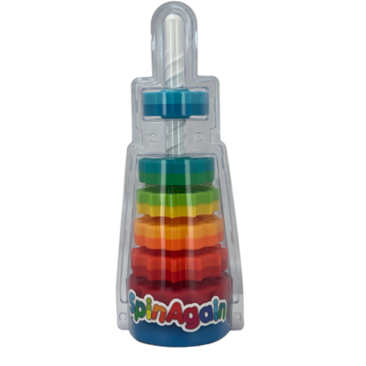 Fat Brain, Spin Again Kids Stacking Toy FA110-1