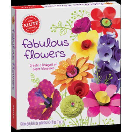 Klutz, Fabulous Flowers Craft Kit, Brown/a