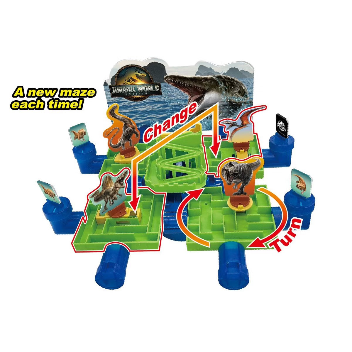 Epoch, Jurassic World: Maze Challenge 7565