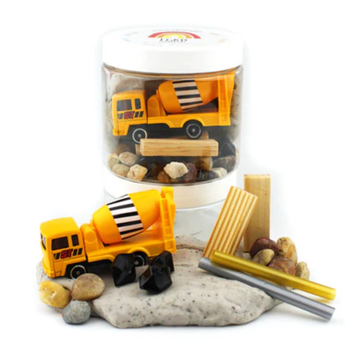 EGKD, Dough To Go: Construction Jar DTG-Construction-S