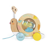 Janod, Pure: Pull-Along Snail Toy J05159