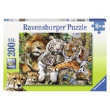 Ravensburger, Big Cat Nap Puzzle 200pc 12721