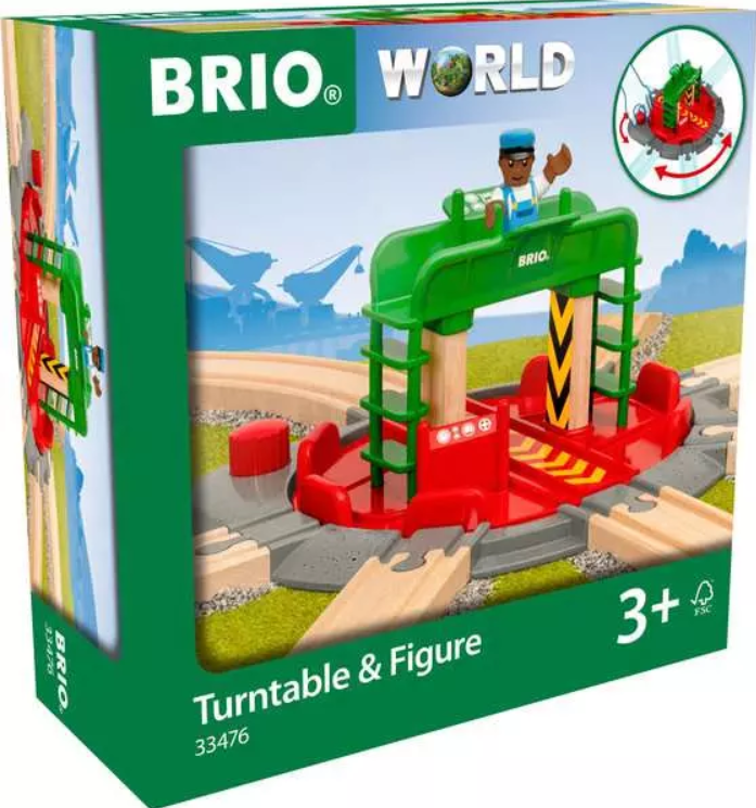 Brio, Turntable & Figure  33476