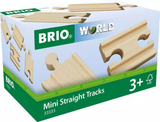 Brio, Mini Straight Train Tracks  33333