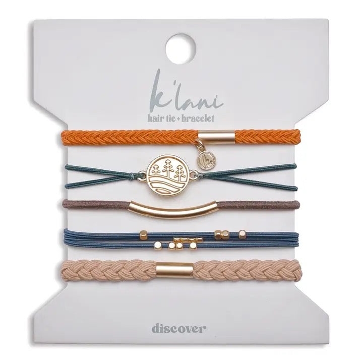 K'lani, Hair Tie Bracelets: Discover (S) 070120