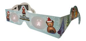 American Paper Optics, Bear 3D Fireworks Glasses  IHLBEARB