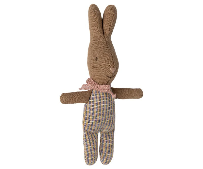 Maileg, My: Baby Rabbit - Rose/Blue Check 16-4000-00