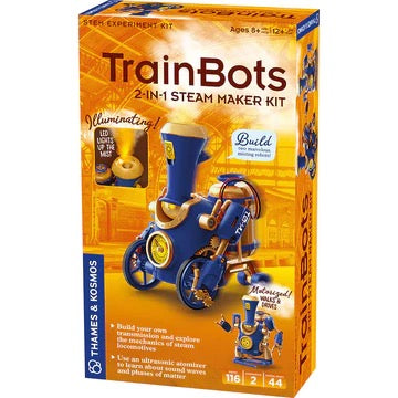 Thames & Kosmos, Trainbots 2-in-1 STEAM Maker Kit 550052