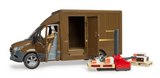 Bruder, MB Sprinter UPS with Driver and Accessories 02678