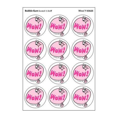 TREND Enterprises, Scratch 'N Sniff Retro Stinky Stickers: Bubble Gum Scratch N Sniff Stinky Stickers T83625