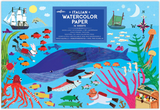 eeBoo, Watercolor Pad: In The Sea WPISE