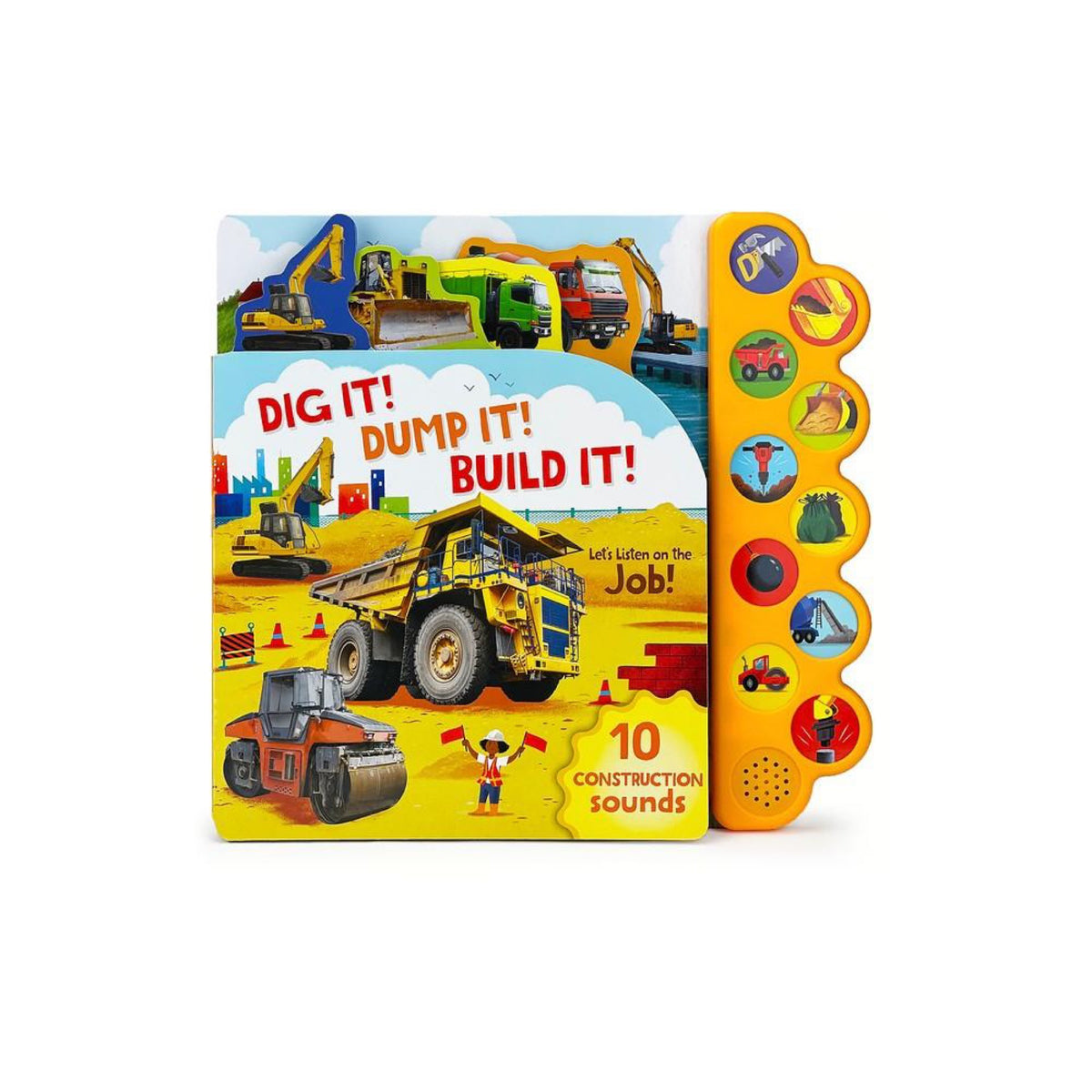 House of Marbles, 'Dig It! Dump It! Build It!' 10-Button Sound Book 391082
