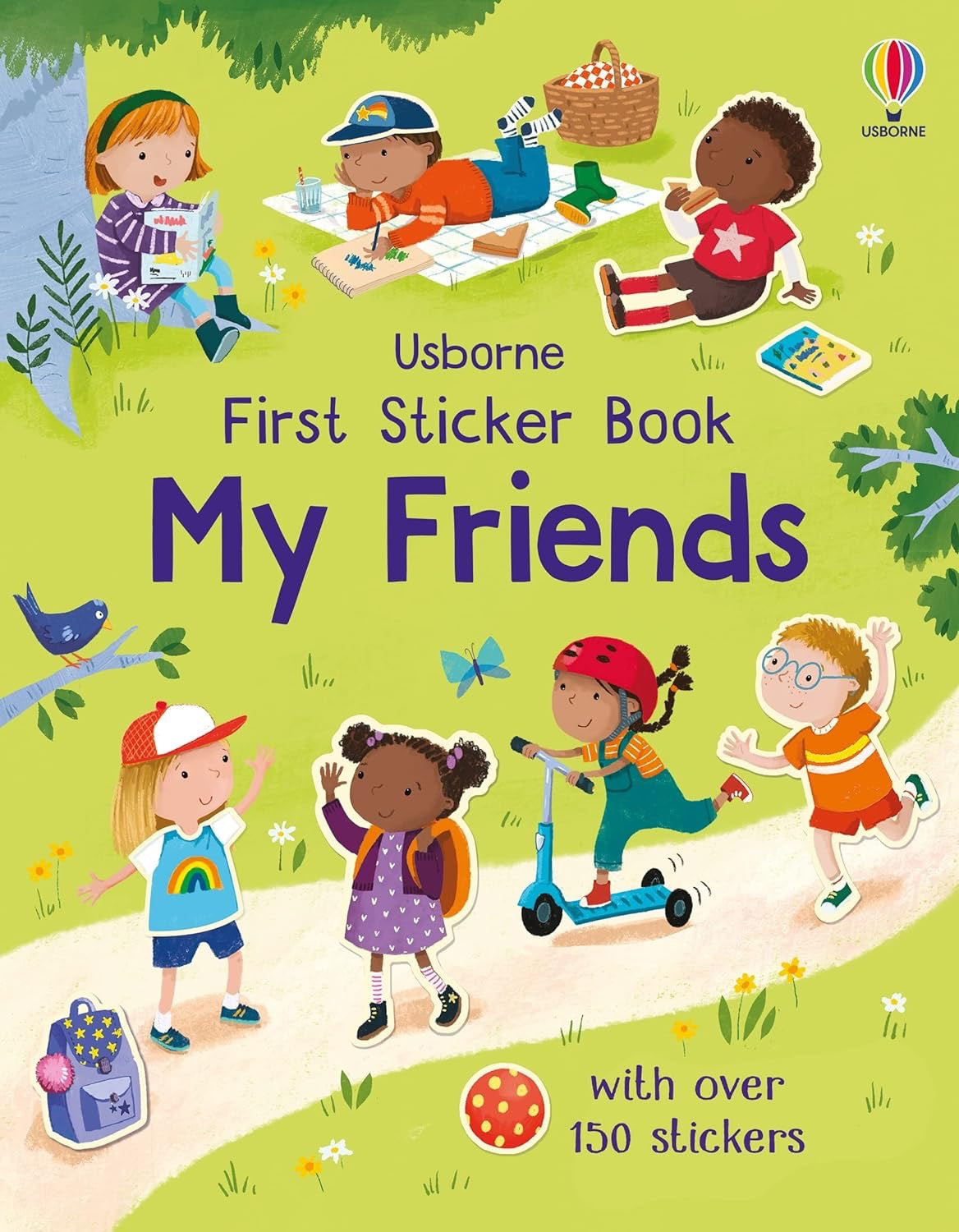 Usborne, First Sticker Book: My Friends
