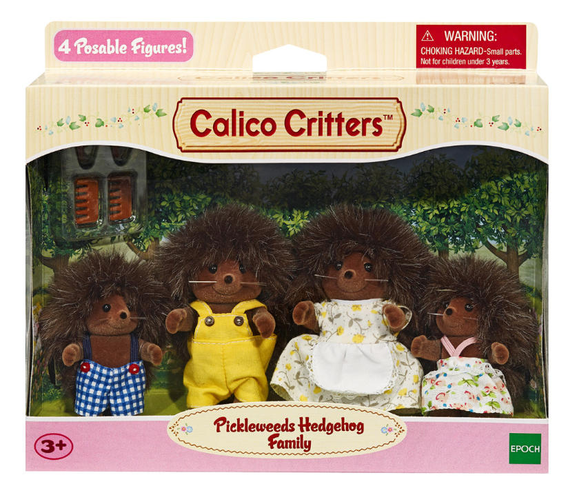 Calico Critters, Hedgehog Family - cc2298