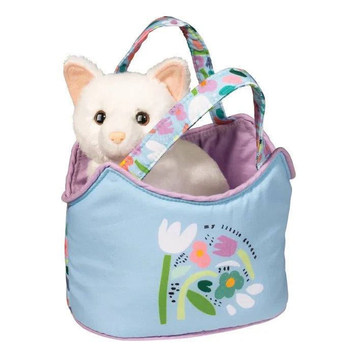 Douglas, Sassy Sak with Plush: My Little Garden Sak w/ Cat 2146