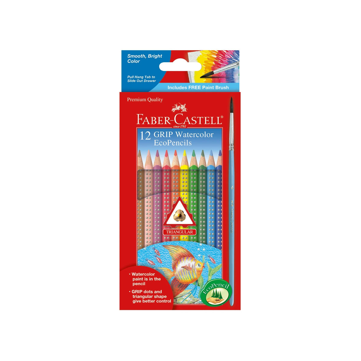 Faber Castell, 12 Count Watercolor Pencils 9121212
