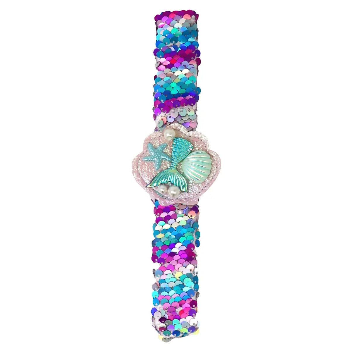 Pink Poppy, Mermaid Sequin Slap Band SLG001