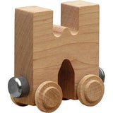 Name Train Letters, Clear Finish: W