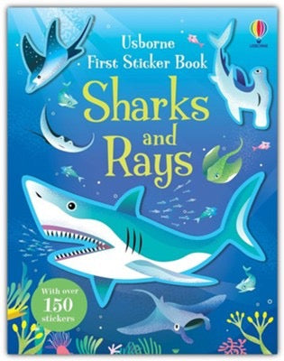 Usborne, First Sticker Book: Sharks and Rays