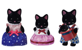 Calico Critters, Midnight Cat Family - cc2326