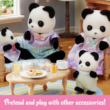 Calico Critters, Pookie Panda Family - cc1940