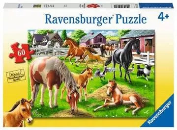 Ravensburger, Happy Horses Puzzle 60pc 5175