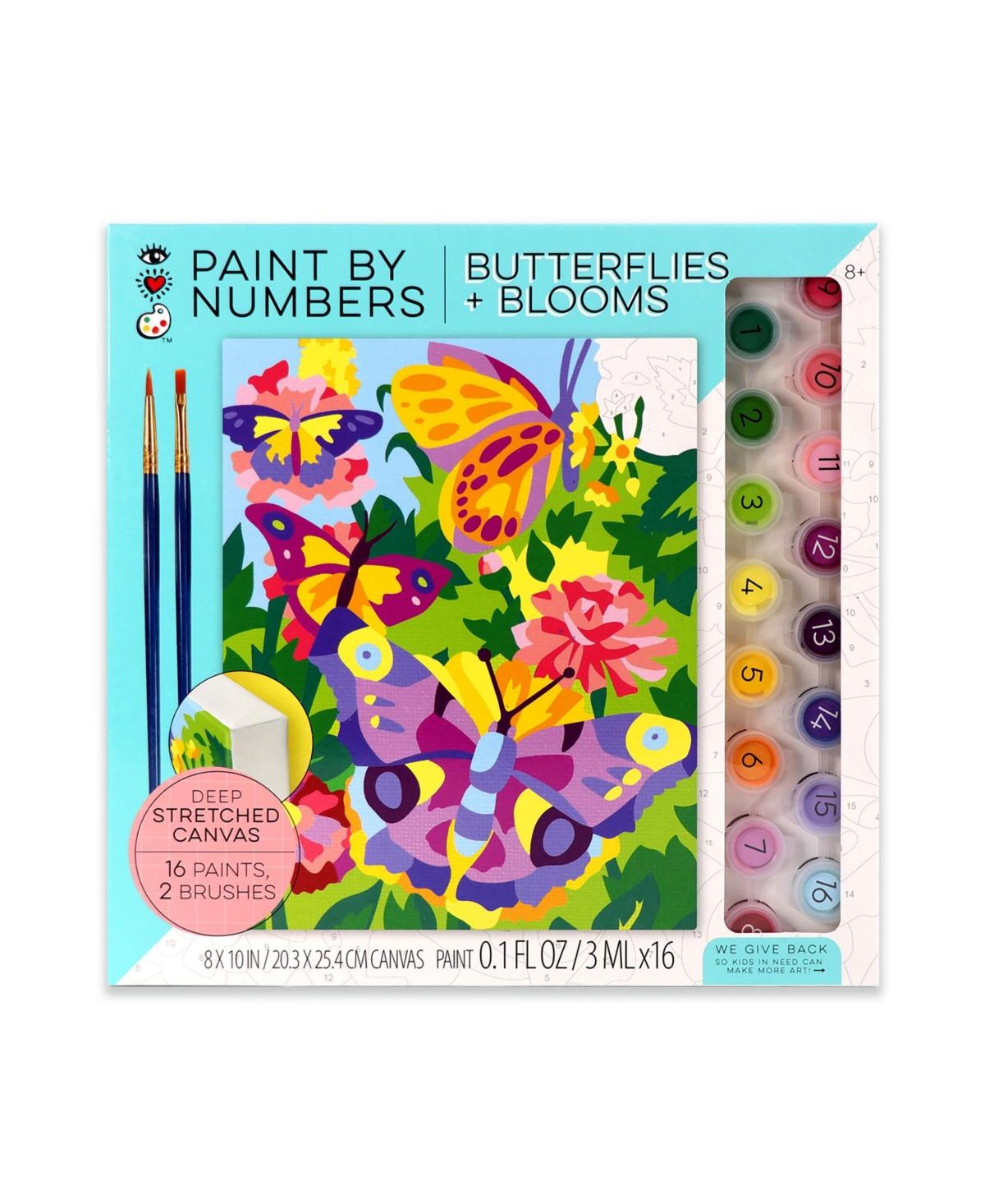 Bright Stripes, Paint by Number: Butterflies and Blooms 9203