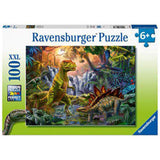 Ravensburger, Dinosaur Oasis Puzzle 100pc 128884