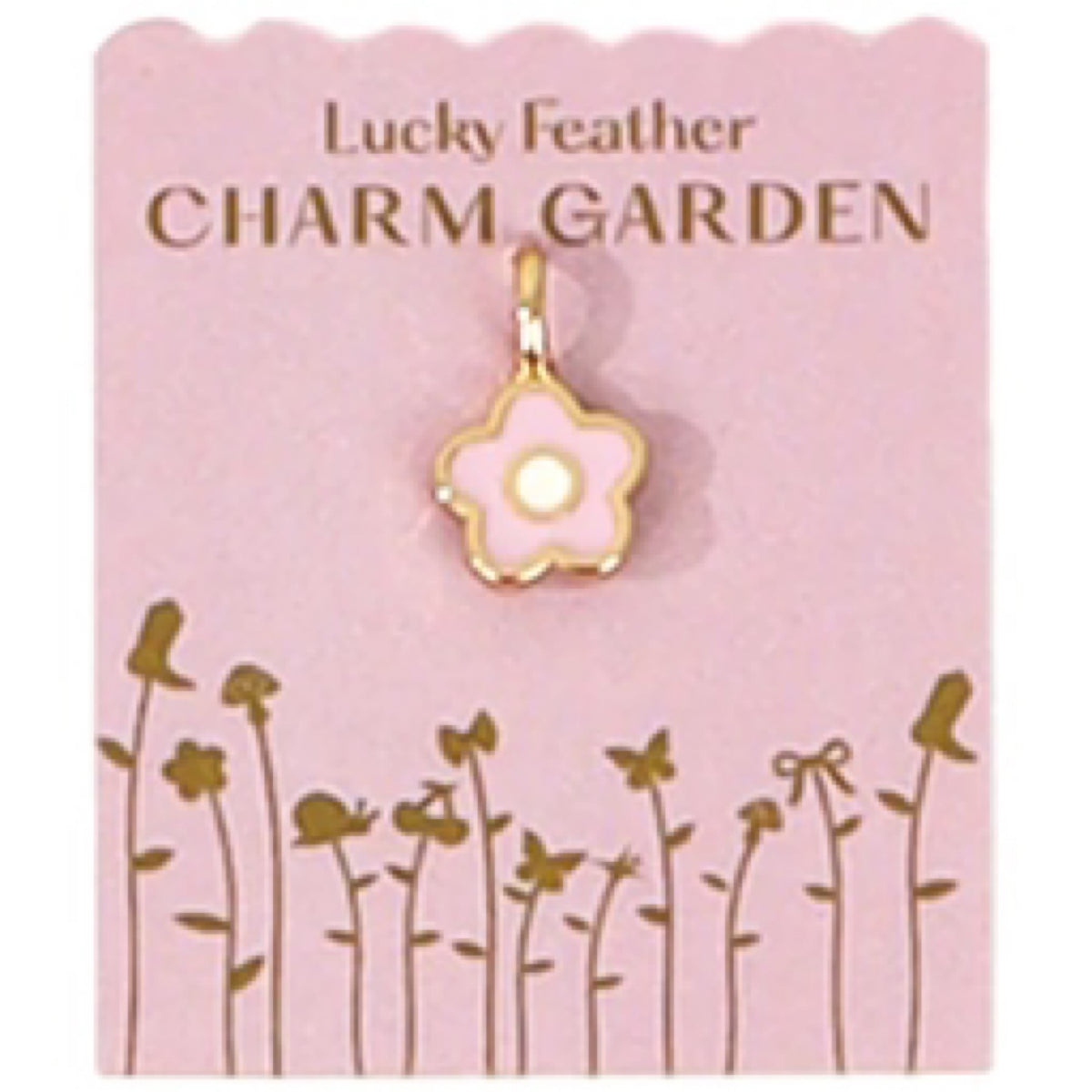 Lucky Feather, Charm Garden: Flower Charm (CG.SH.FLWR)