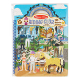 Melissa & Doug, Puffy Sticker Activity Book: Riding Club 9410