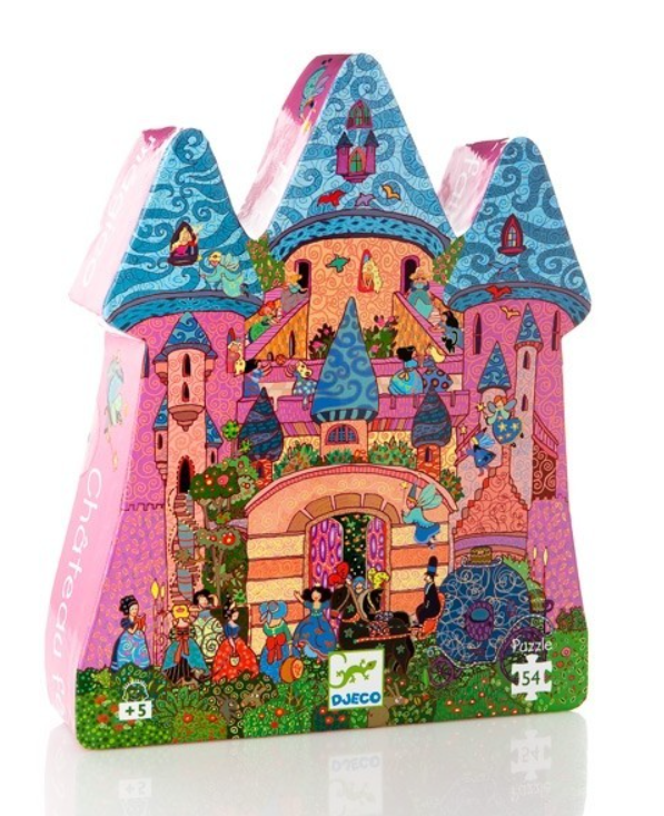 Djeco, Silhouette: The Fairy Castle  54pc DJ07246