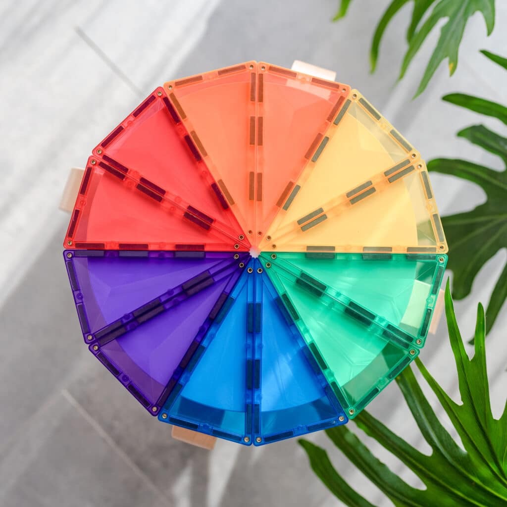 Connetix, Geometry Pack: Rainbow Tiles 30pc CT-R-00030-GE