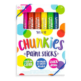 Ooly, Chunkies Paint Sticks: Original Set of 12 126-004