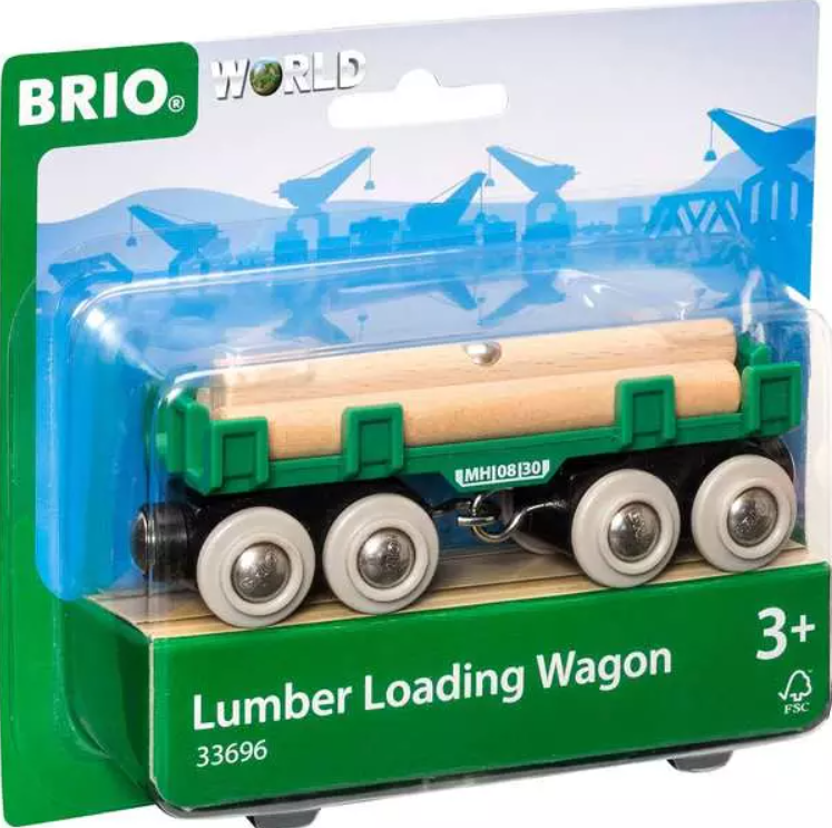 Brio, Lumber Loading Wagon  33696