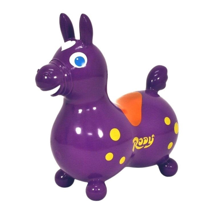 Gymnic Rody, Inflatable Bounce & Ride - Purple 7007