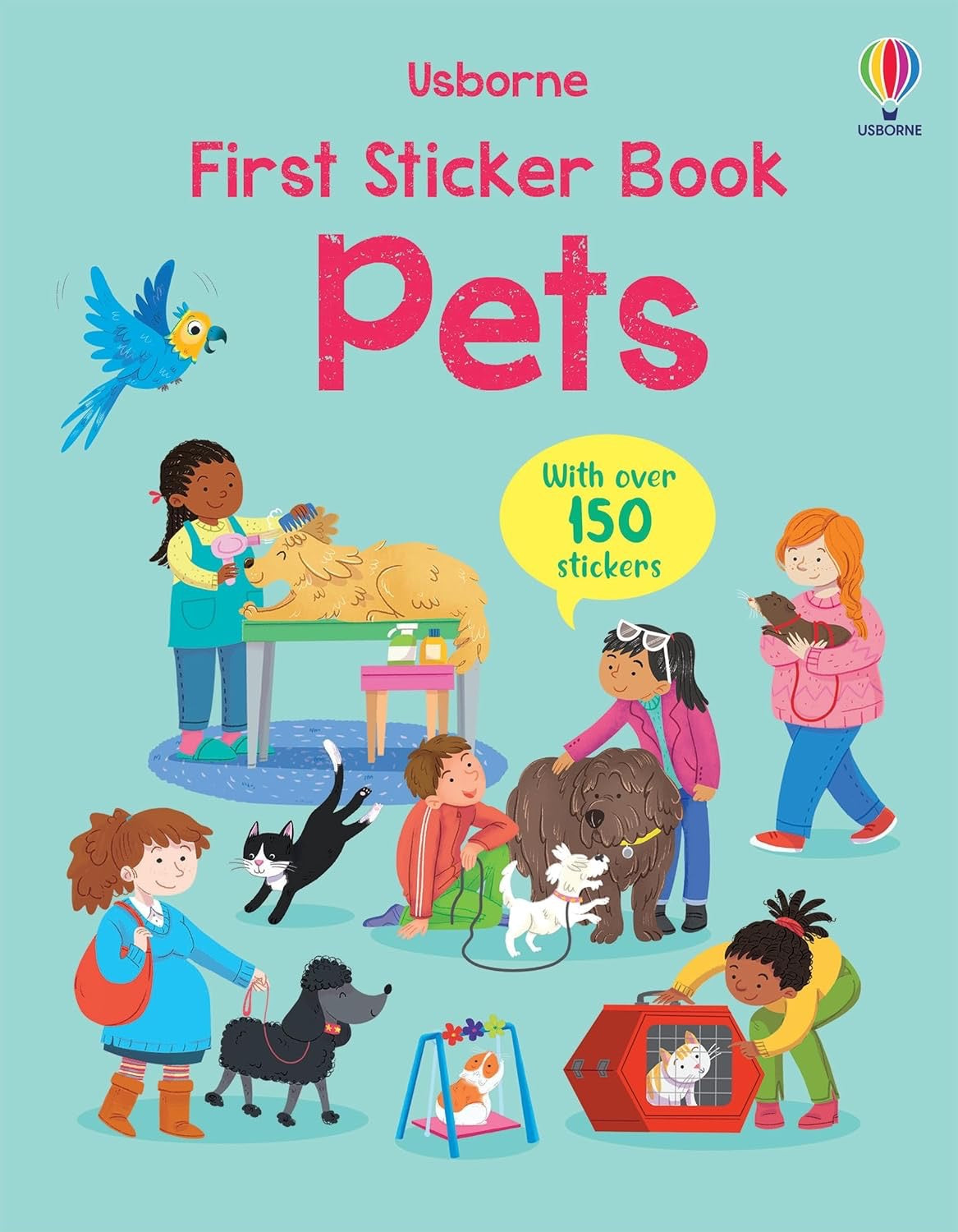 Usborne, First Sticker Book: Pets