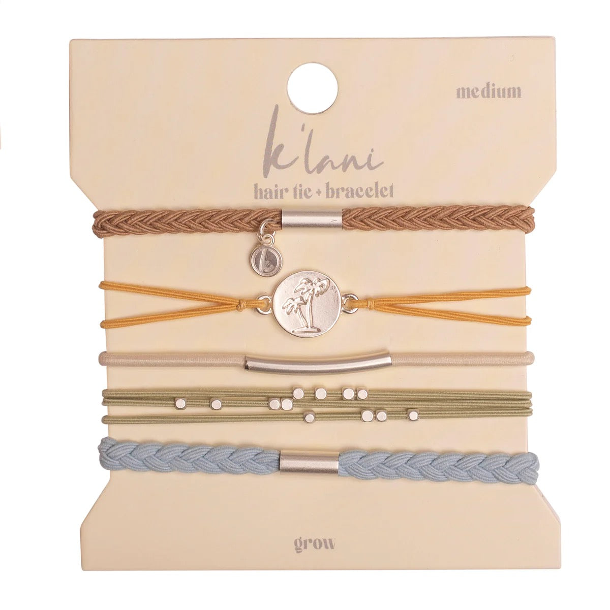 K’lani, Hair Tie Bracelets: Grow (S) 070083