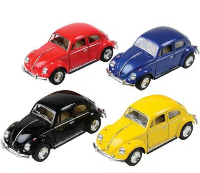 Die Cast, 1967 Volkswagen Beetle Pull Back 5" - MX615
