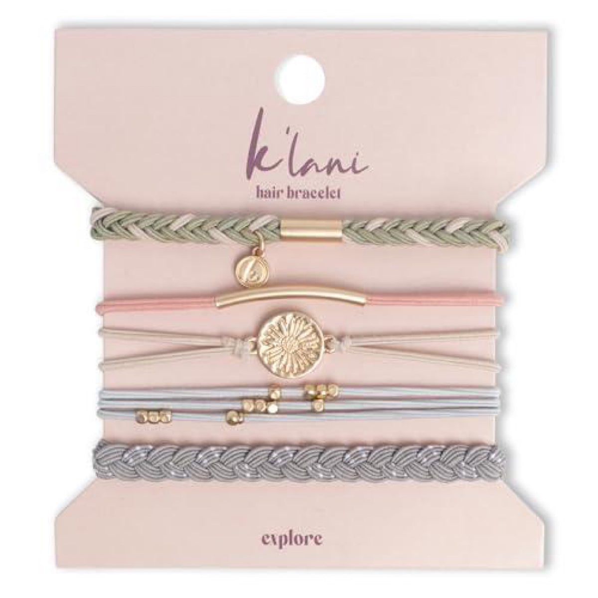 K'lani, Hair Tie Bracelets: Explore (S) 261606