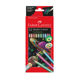 Faber Castell, 12 Metallic Colored EcoPencils 120410GE