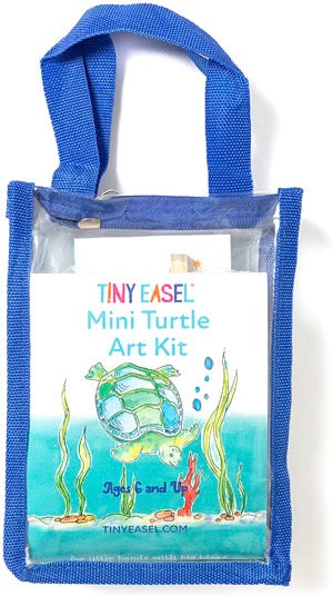 Tiny Easel, Mini Art Kit: Sea Turtle 13812