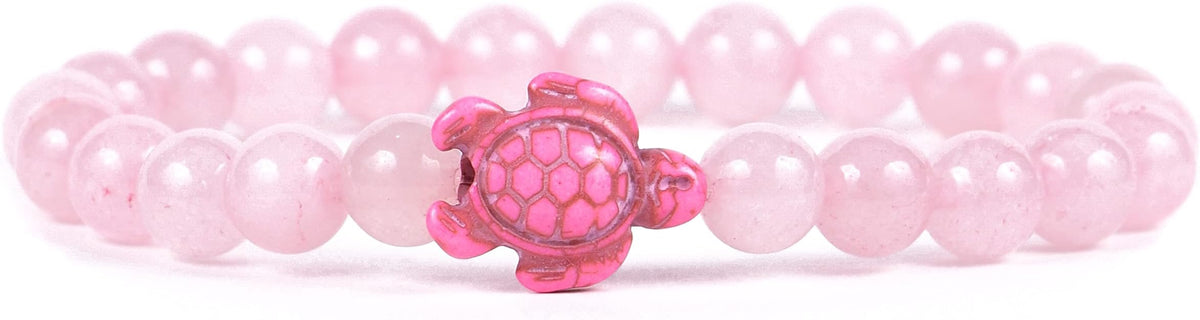 Fahlo, The Journey Tracking Bracelet: Sea Turtle - Coral Reef Pink