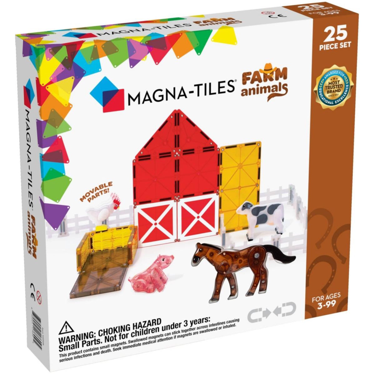 Magna Tiles, Farm Animals 25pc Set 22125