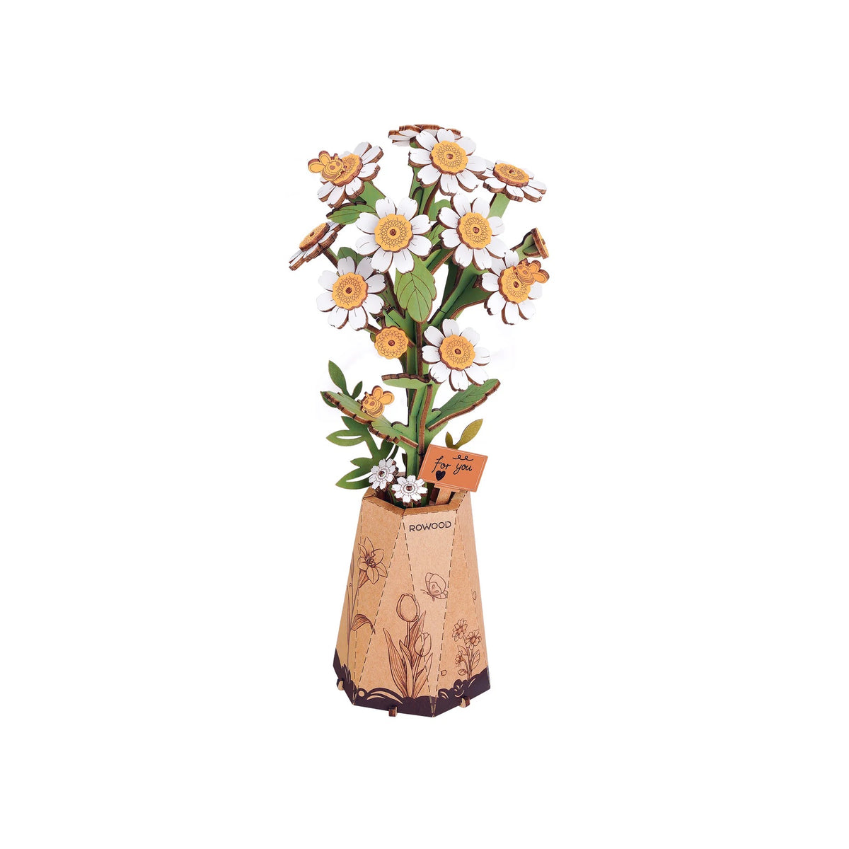 Hands Craft, Wood Puzzle: Chamomile TW061