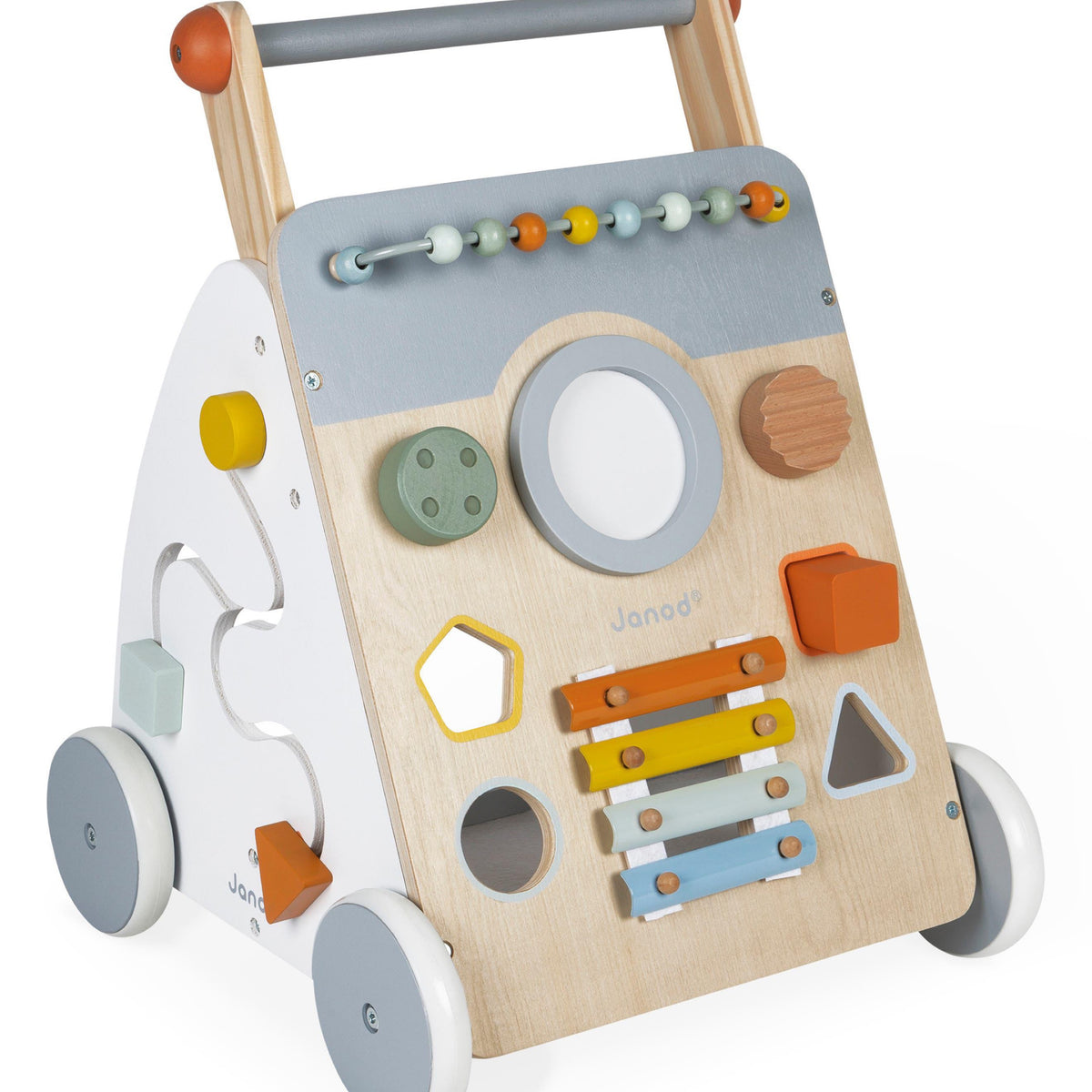 Janod, Sweet Cocoon: Multi-Activity Walker in Blue J04410