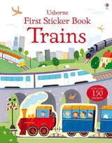 Usborne, First Sticker Book: Trains